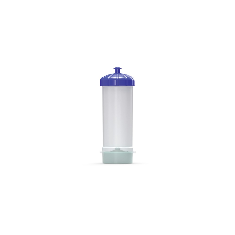 Синя резервна бутилка, 650 ml