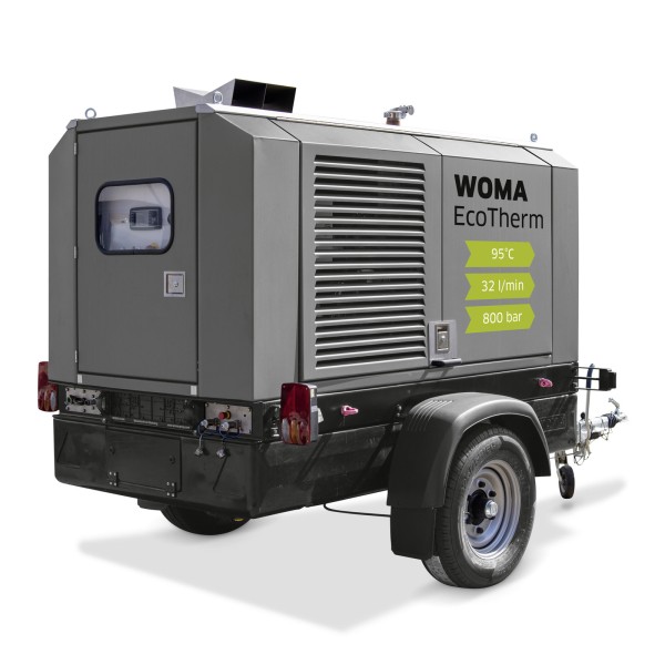 Водоструен Агрегат  Свръхвисоко налягане UHP  WOMA EcoTherm 600/800