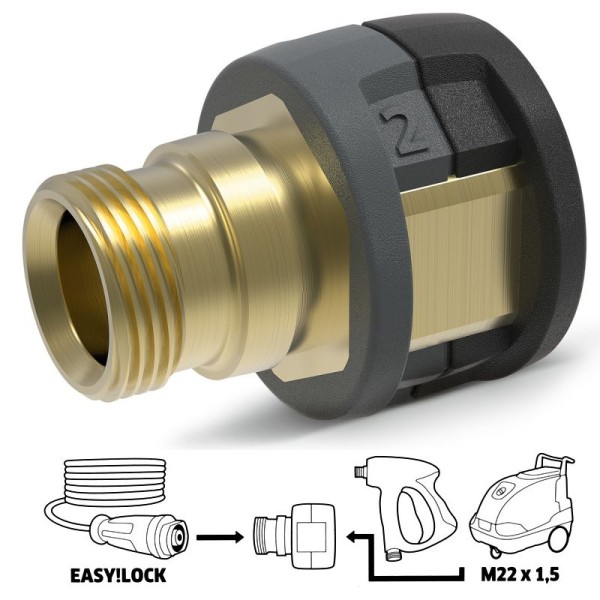Адаптер 2 (M22x1.5 - EASY!Lock)