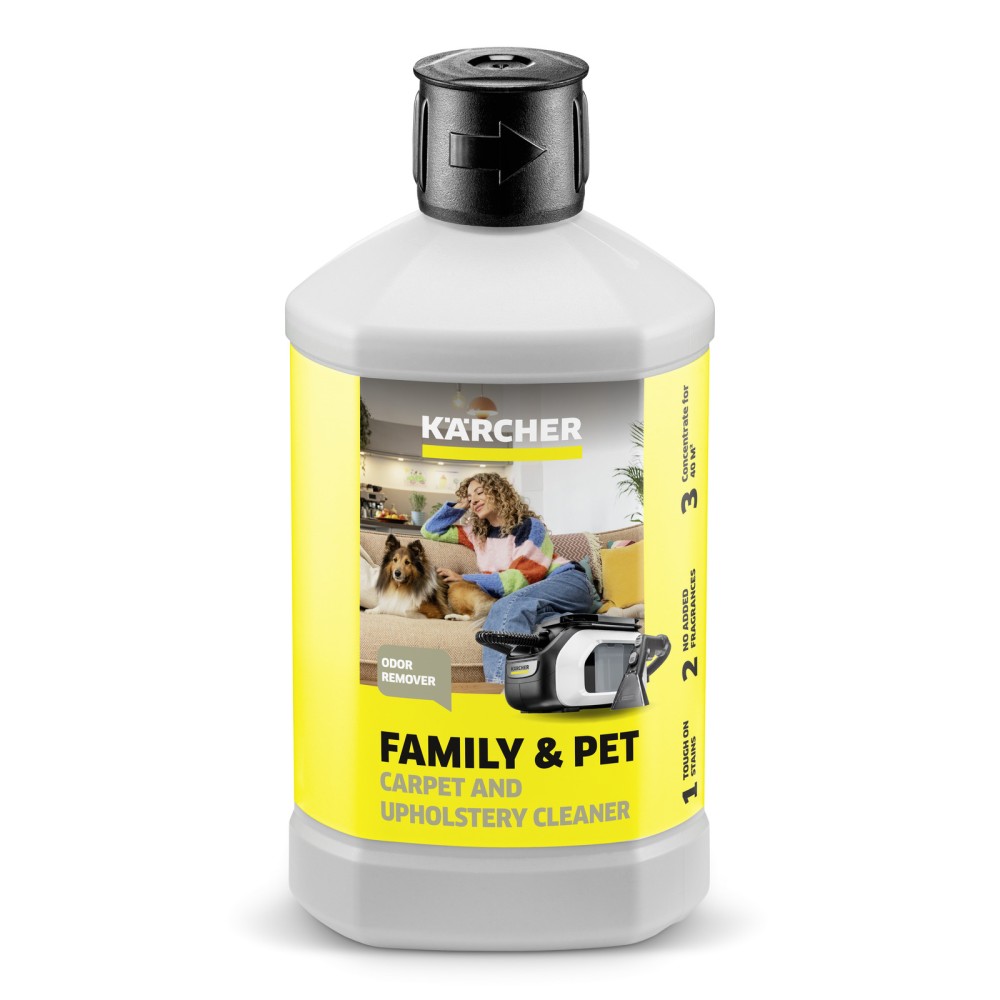 Препарат интензивен за текстил и тапицерия Karcher RM 521 Family & Pet 1L